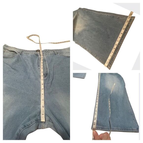 Pretty little things Womans Boyfriend Button Fly Jeans Sz 26W NWT - Picture 8 of 8